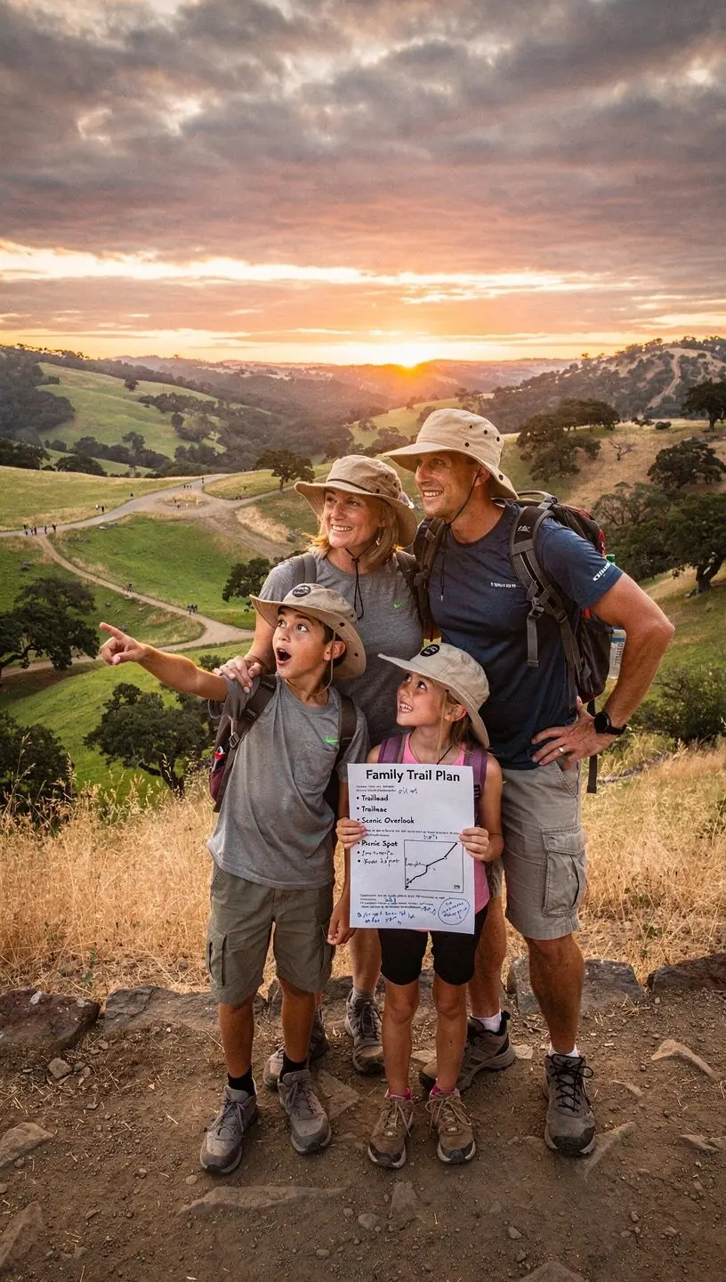 Notatnik z zapisanymi wskazówkami do trasy podróży.